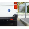 (Set of 5) Handicap / Disabled Wheelchair Accessible Sign |