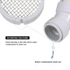 Raven R1510-4 4 inch PVC Termination Vent with Stainless Steel