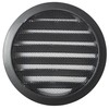 Weather protection grille black/grey DN: 100 125 150 160 200