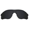 Alphax Stealth Black Polarized Replacement Lenses for Oakley EV Zero