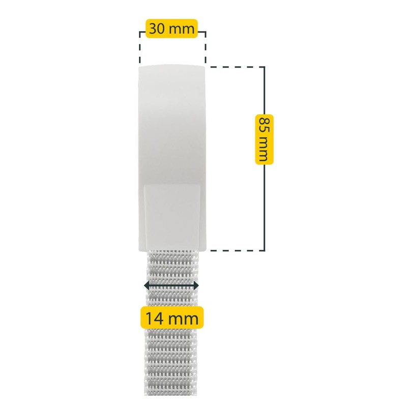 Schellenberg Duo Plus Mini 15661 Roller Shutter Belt Guide White