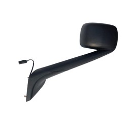 Replacement Black Hood Mirror Driver Left Side Fit Freightliner Cascadia 2018-onward