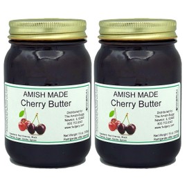 Amish Jam - Two 18 Oz Jars (Cherry Butter)