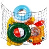 Extra Large Pool Float Toy Storage Net -71×47in Hanging Elastic