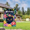 BlissYard Welcome Spring Garden Flag 12x18 InchDouble Sided Hello Spring