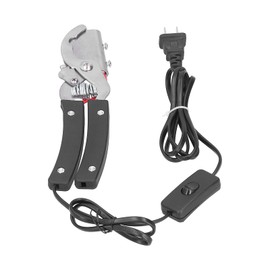 Alicates eléctricos de Corte de Cola, Cortador de Abrazadera de Cola Alta eficiencia Bajo Consumo de energía Acero Inoxidable para Animales pequeños como lechones