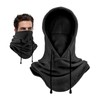 Ski Mask for Men Women Balaclava Face Mask Full Winter Mask Breathable Sports Mask - Colour: Black