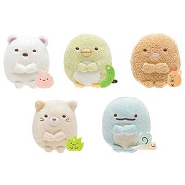 Office Bender San-X Tenori Plush Toy, Sumikko Gurashi, Set of 5 Types