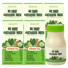I'm Nutri Fully Fiber Dietary Fiber Care 18-Variety Fruit and Vegetable Balance 5 Boxes / 아임뉴트리 꽉 채운 식이섬유 케어 과채 18종 밸런스 5박스