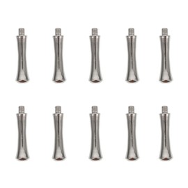 balacoo Metal Shears 10pcs Scissor Finger Rest Stainless Steel Salon Shear Finger Rest Nails Scissor Parts Replacement Tail Nails Pet Hair Accessories Hair Styling Accessories