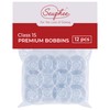 12 Pcs Sewing Machine Bobbins - Premium Class 15 Bobbin