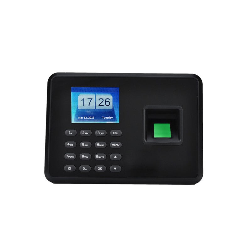 Intelligent Biometric Fingerprint Password Attendance Machine Employee Checking-in Recorder 2.4