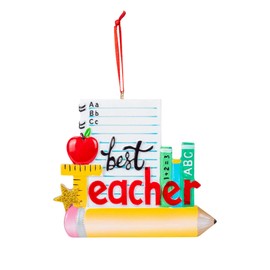Teacher Ornament For Personalization