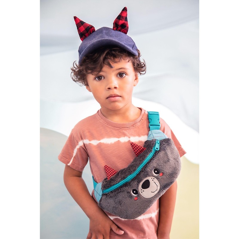 Louis Lilliputiens Children's Bum Bag Turquoise, turquoise