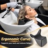 Salon Shampoo Neck Rest for Hair Washing – Soft Silicone