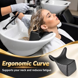 Salon Shampoo Neck Rest for Hair Washing – Soft Silicone Basin Cushion for Comfortable Salon & Home Use