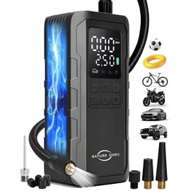 Nature Hero Portable Tire Inflator - 7500mAh Cordless Air Compressor