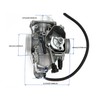 ZHENGHE 300EX Carburetor for Honda Sportrax 300 TRX300 TRX300EX 1993-2008
