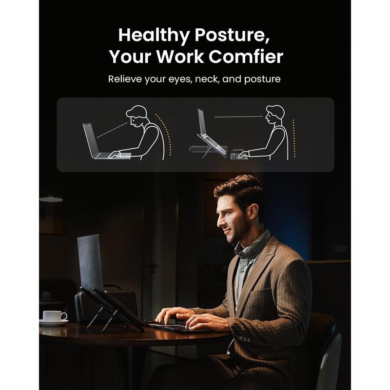 ProtoArc XKM01 CaseUp Foldable Keyboard Mouse Combo, Portable Bluetooth Keyboard