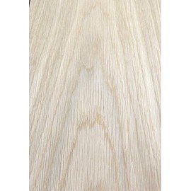 White Oak Flat Cut Wood Veneer Sheet 6" x 12" raw no Backer 1/42" Thick A Grade