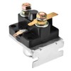 BOROCO Relay Solenoid Starter, 12V Starter Solenoid Switch, Black, Automatic,