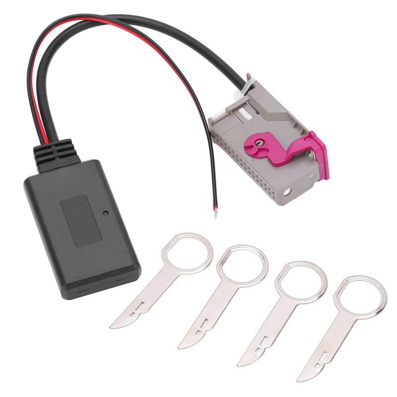 Bluetooth 5.0 32 Pin Wireless Radio Stereo AUX Adapter Cable