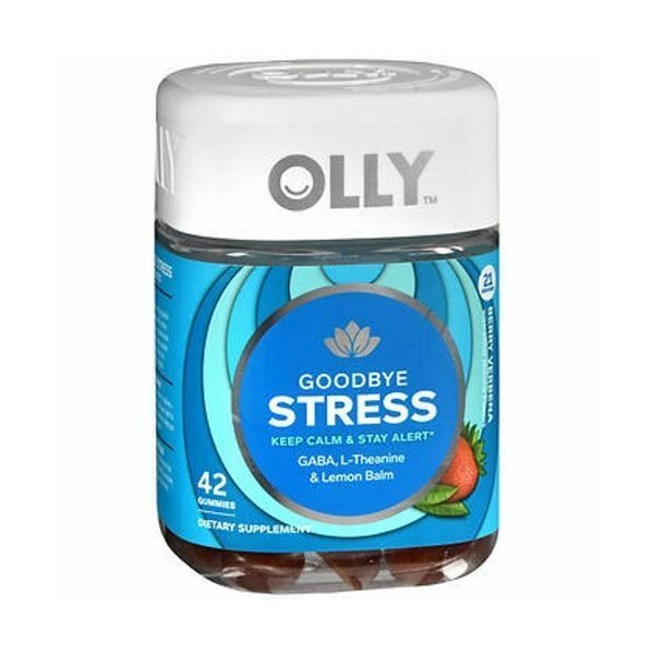 Stress Gummies Berry Verbena 42 Count 0 by Olly