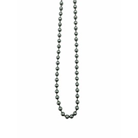 Premium Roller Blind Chrome Beaded Pull Chain - Continuous Loop (50cm Drop, Chrome)