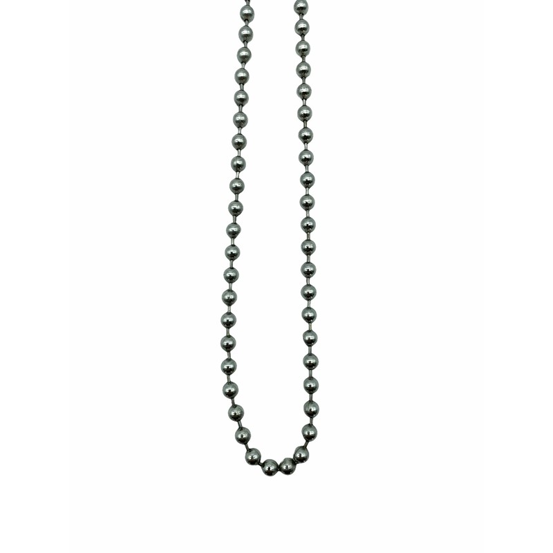 Premium Roller Blind Chrome Beaded Pull Chain - Continuous Loop