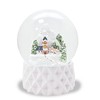 20301 Christmas Snow Globe, Mountain Village in the Snow, White