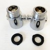 Amazleer Pack of 2 Shut-off Valve for Shower, Water Stopper,