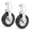 Gate Wheel Supporting Metal Swing Gate, 6" Gate Helper Wheels