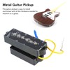 Guitar Pickup 5 String Open Portable Metal Electric Bass Double