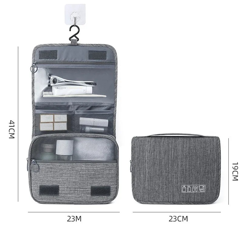 Travel Toiletry Bag for Men & Women – Waterproof Bathroom