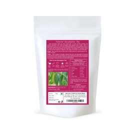 Herbal Magic's Eucalyptus Herbal Tea Cuts - Green & Whole Leaves - Freshly Harvested - Caffeine Free Natural Detox - pleasing cup of tea anytime - No Fillers & Preservatives -100g