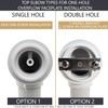 Westbrass A49321-62 14" Sch. 40 PVC Bath Waste & Overflow