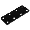 OTTFF 20 Pack 4 x 1-1/2" Black Mending Plates, Straight