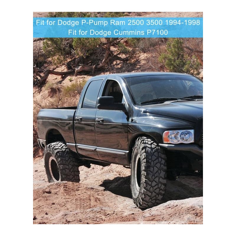 Throttle Linkage Rod Kit Fit for Dodge P-Pump Dodge Ram