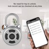 Universal Mini Wireless Metal Bluetooth Padlock Electronic Keyless Lock APP