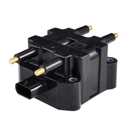 HELLA 5DA 230 035-181 Ignition Coil - 3-pin connector - Block Ignition Coil - Bolted