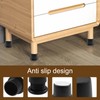 4 Pcs Unbreakable Bed Riser, Multifunctional Adjustable Desk Leg Riser,