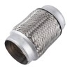 Auto Stainless Steel Exhaust Flexible Pipe Repairing Replacement Tube 150x76mm/6x3in