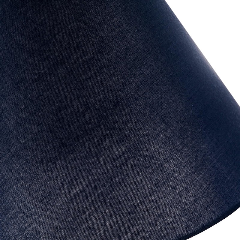 Classic Traditional 10" Navy Midnight Blue Cotton Coolie Lampshade Suitable