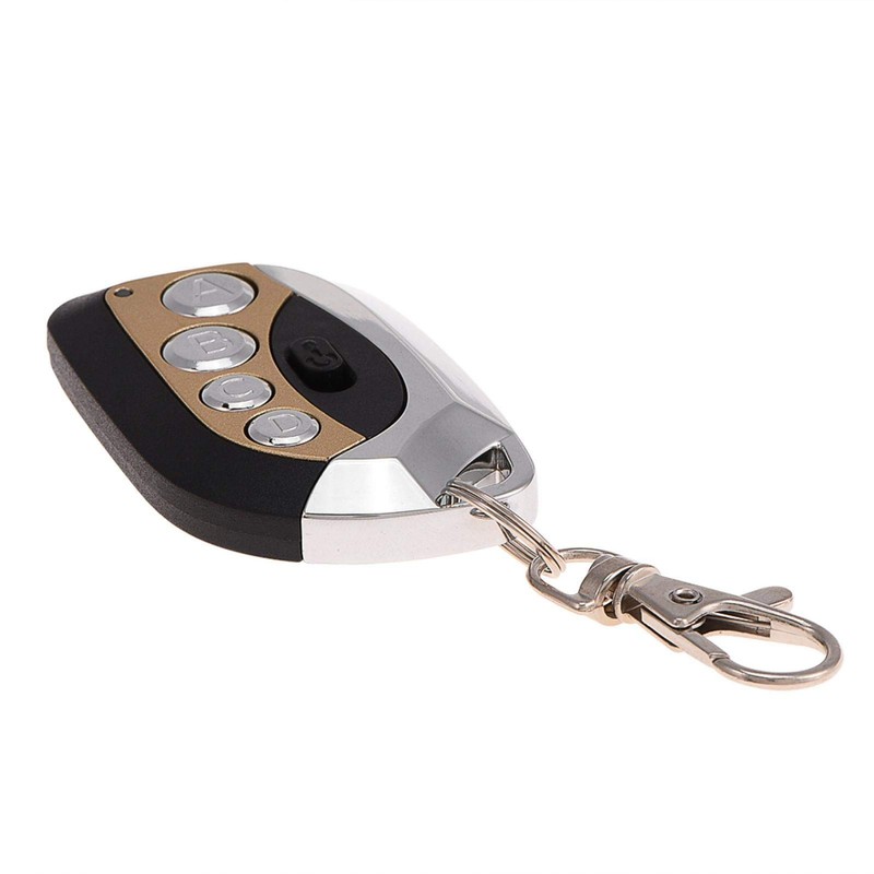 Remote Control Key Fob, 433.92MHz Electric Cloning Universal Garage Door