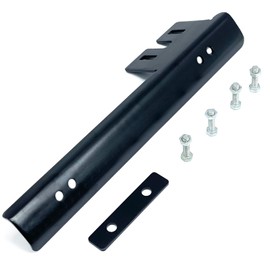 S-NET SN-361-NI License Stay, Relocation Kit, Universal Use, Car, Light Vehicle, Angle, Adjustment, License Bracket, Dress-Up Screws, Aluminum, Black