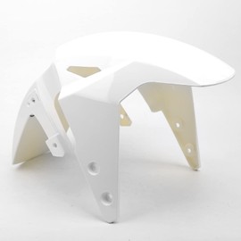 Mokuo Guardabarros delantero para motocicleta, color blanco, para Honda Grom Msx125 SF 2016-2020, kit de carenado