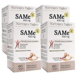 Nature's Trobe Sam-e Sam 400mg 60 tablets, 4 units / 네이처스 트로브 샘-e 샘이 400mg 60정, 4개