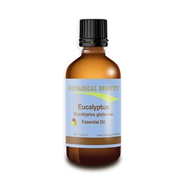 Botanical Beauty Eucalyptus Essential Oil, 100% Pure, Steam Distilled, 0.33 oz-10 ml