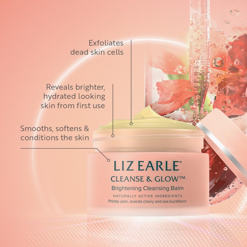 Liz Earle Cleanse & Glow Brightening Cleansing Balm, 100ml