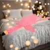 Labauxite Flamingo Stuffed Animal Plush Pillow,Pink Flamingo Soft Plush Doll